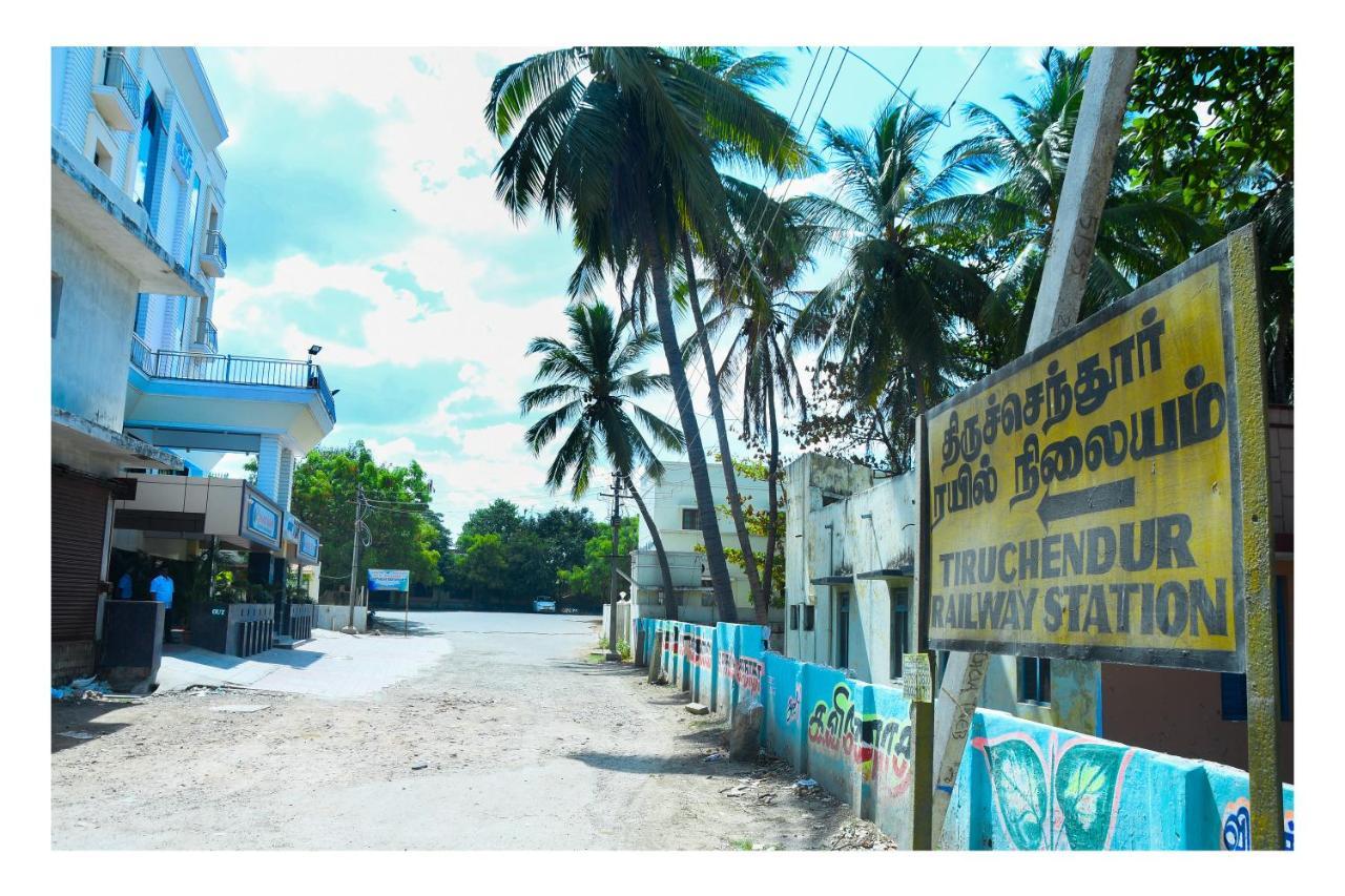 Hotel Sr Tiruchendur Tiruchchendūr Exterior foto